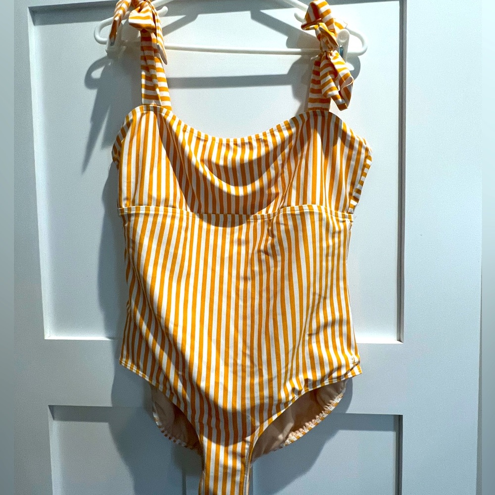 Albion Women’s Striped Swimsuit